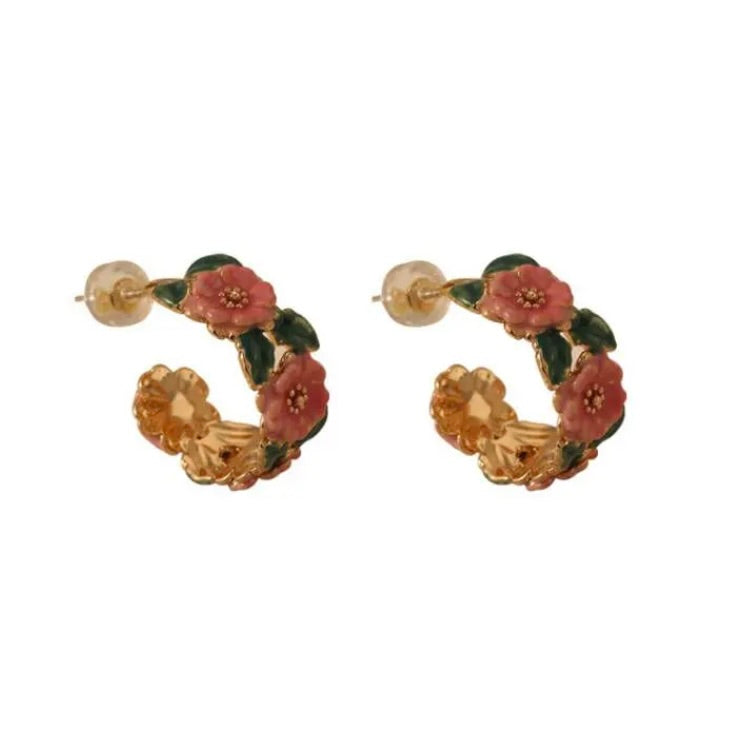 Boucles Lila plaqué or 18K