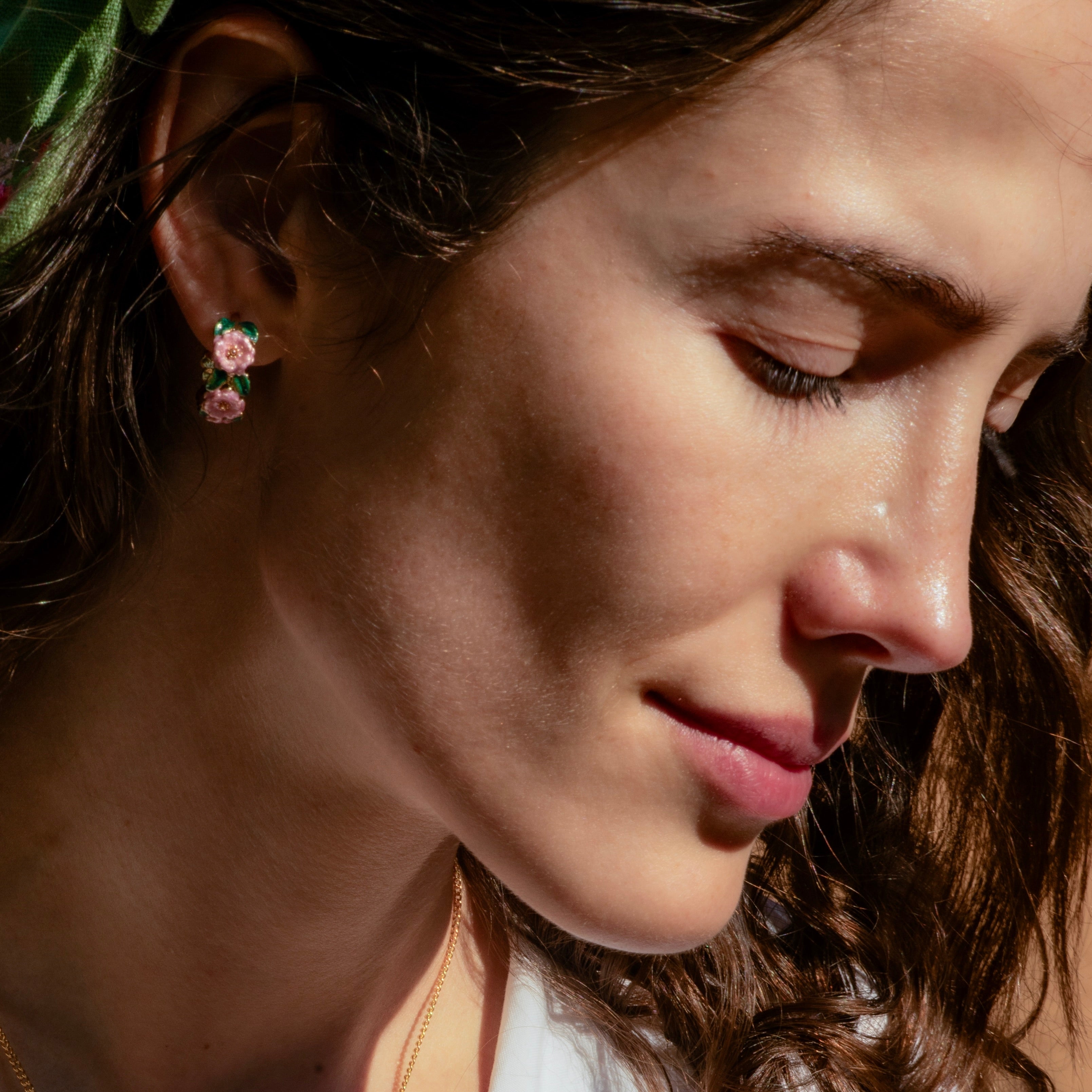 Boucles Lila plaqué or 18K