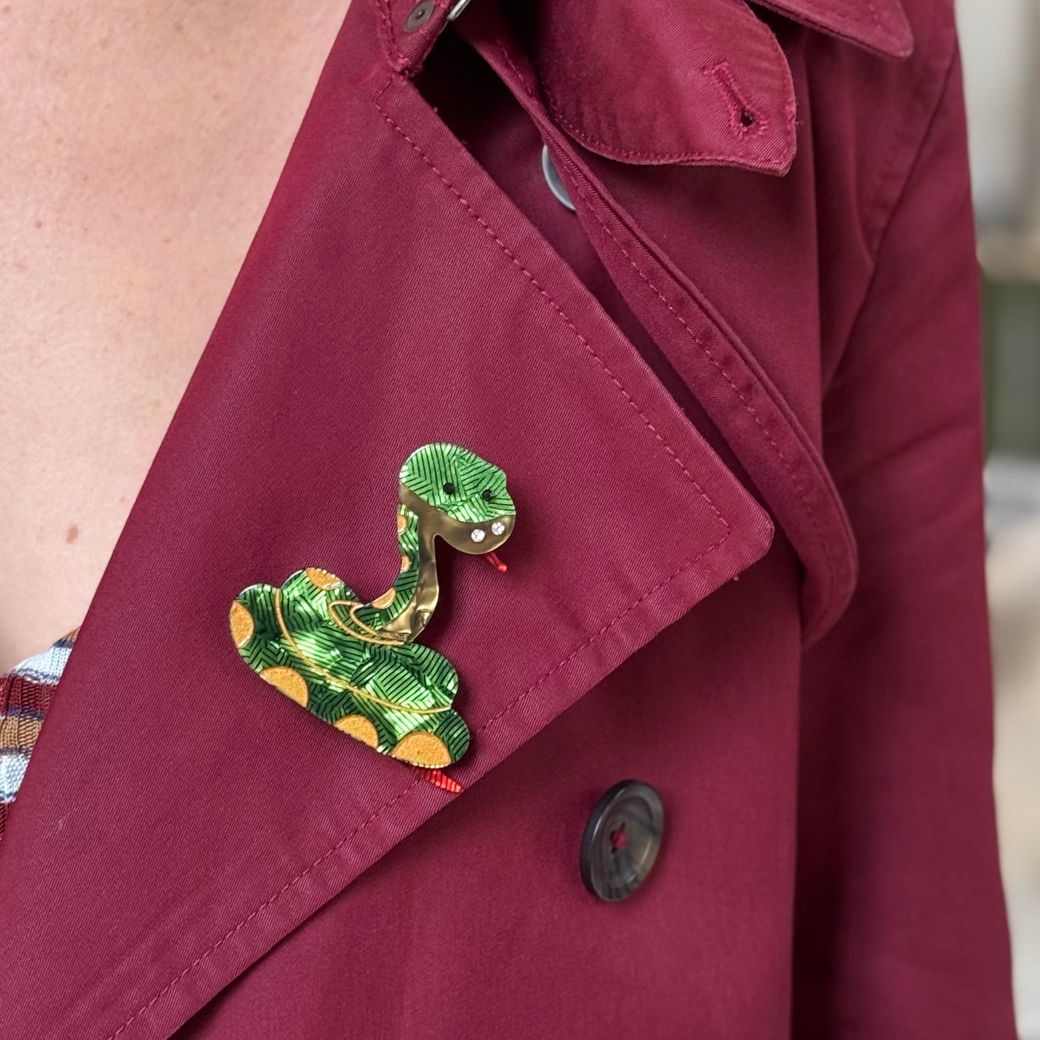 Broche Cobra