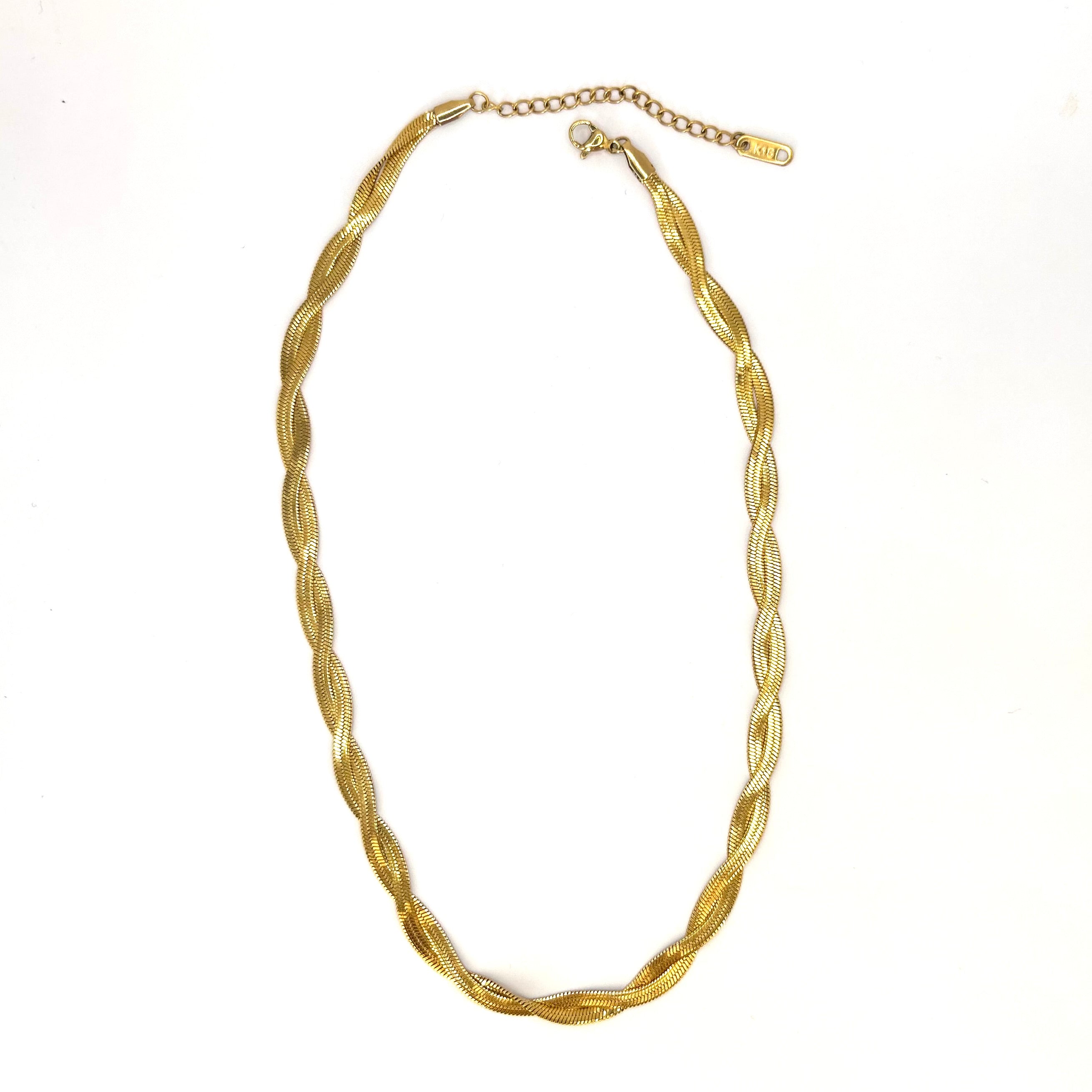 Collier Tilio plaqué or 18K