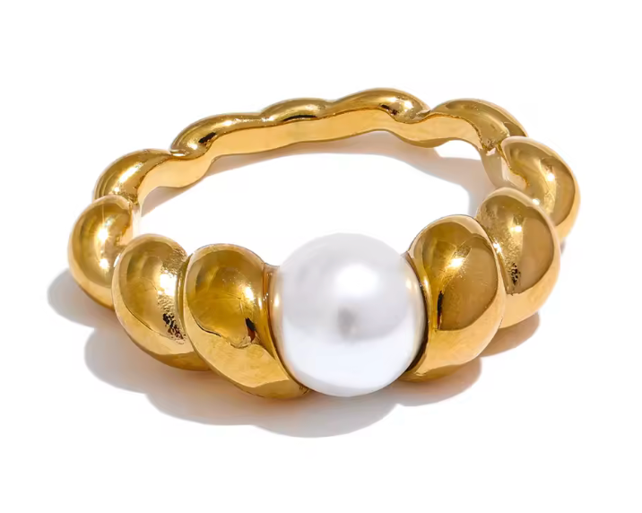 Bague  Paola plaqué or 18K