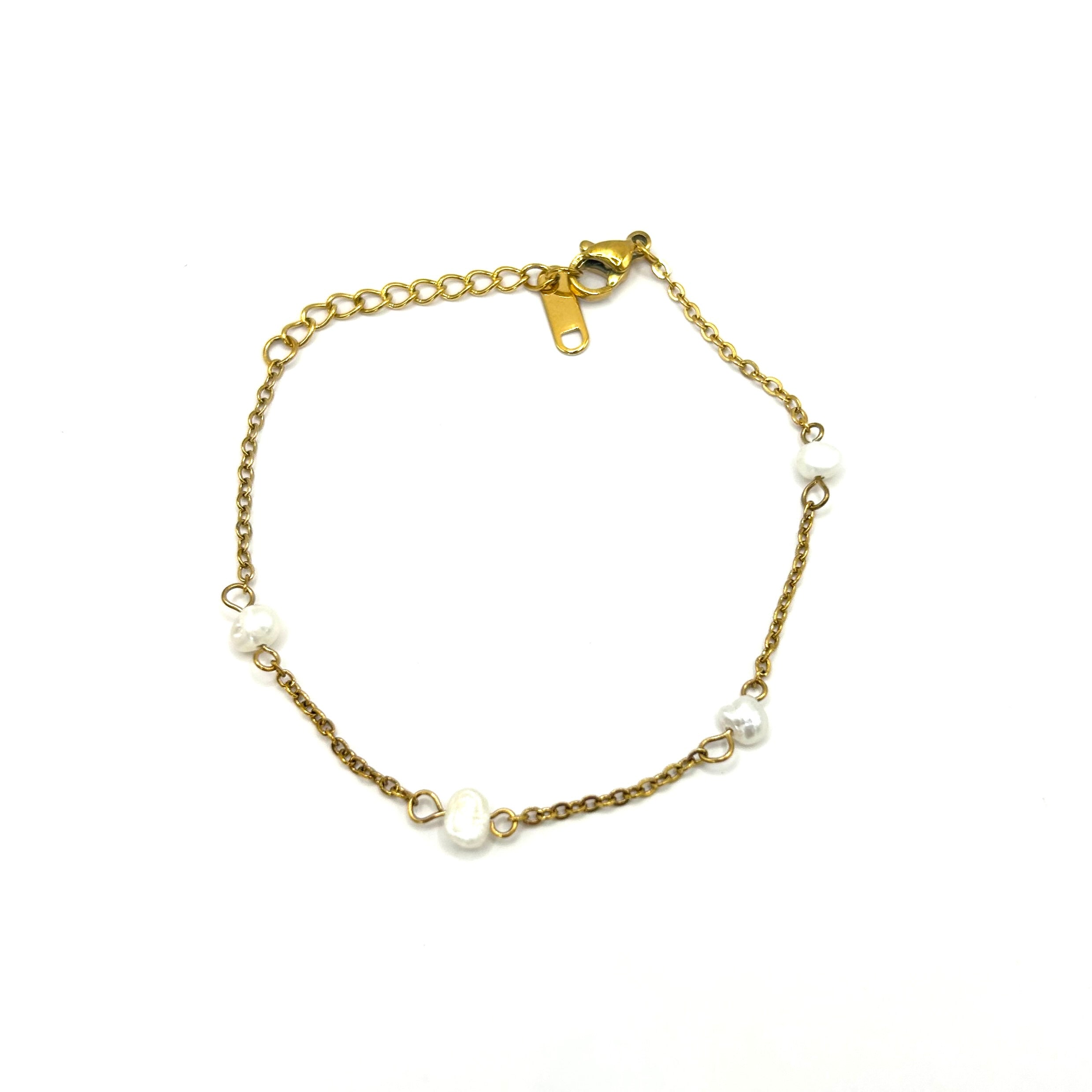 Bracelet Océane plaqué or 18K